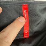 Spanx  black faux leather leggings women’s size medium‎ Shapewear casual punk Photo 3