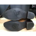 Reba Ankle Boots Women's US 7.5M Brown Suede Leather Slouch Side Zip Round Toe Size 7.5 Photo 4