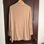 Free People  | We the Free Oatmeal Heather Oversized Funnel neck tee Extra Small Photo 1