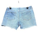 Kensie  Jeans Vintage Luxe The Short Denim Shorts Womens 10/30 Distressed Raw Hem Photo 2