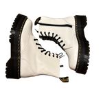 Dr. Martens JADON BOOT SMOOTH LEATHER PLATFORMS WHITE SIZE W 9 Photo 7