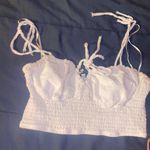 Lottie Moss White Crop Top Photo 0