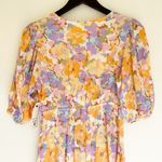 Billabong NWT Your Fav Puff Sleeve Floral Mini Dress X-Small Photo 10