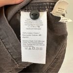 Madewell Charcoal Black Short Sleeve Button Down Shirt Small Photo 6