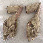 Loeffler Randall Penny Champagne Pleated Now Heel Photo 1