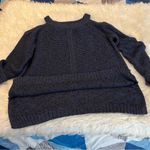 International concepts Cold Shoulder Sweater Women’s Size XL Blue Black Photo 12