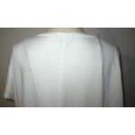 Natori NWT $130 New Zen Top M Womens Warm White Short Sleeves Soft Rayon Medalli Photo 4