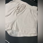 Paper Crane  Dusty Pink Waffle Knit Sweatshorts NWT Women’s Size Small Photo 1