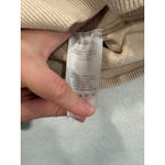 Quince Lightweight Knit V-Neck Button Front Cardigan Sweater Women's XL Beige Photo 4