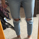 American Eagle  Mom Jeans Ripped Photo 0