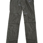 Wilfred Free Pants Womens Small Faux Leather Skinny Stretch Biker Photo 0
