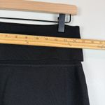 M.M.Lafleur Harlem Skirt Women's XL Black Jardigan Knit Foldover Waist Pencil Photo 4