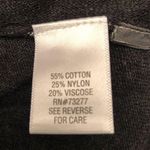 Dana Buchman Dana Bachman Sweater Cardigan Gray & Blue Colorblock Large Photo 8