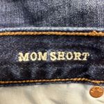 American Eagle  Outfitters Dark Wash Distressed Faded Mom 5-Pocket Shorts- Sz 8 Photo 11