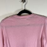 Lilly Pulitzer  Pink Cardigan Sweater‎ Size Medium Lightweight Cotton Bubble Gum Photo 10