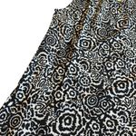 Ripskirt Nightblooms Floral Print Shift Dress Mini Length Sleeveless Medium NWT Black Photo 8