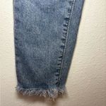Levi's  Wedgie‎ Skinny 24 Denim Medium Wash High Waisted Jeans Raw Hem Button Fly Photo 7
