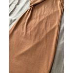 House of Harlow  Ribbed Cinnamon One Shoulder Knee Length Dress Photo 1