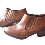 Roebuck & Co. Women 𝅺Freida bootie ankle high brown boots Size 9.5 Photo 2