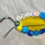 Notre Dame beaded sunglasses Gameday accessory Gold Photo 11