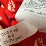 Madewell Novel V Neck Tie-Front Top in Prairie Posies Photo 3