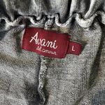 Avia Avani Del Amour Pull On Elastic Waist Wide Leg Palazzo Miramar  Vacation Pants L Photo 5