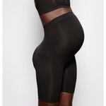 SKIMS Black Onyx Maternity Pregnant Sculpting Short Mid Thigh Shapewear NWOT S/M Photo 6