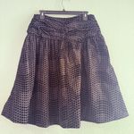 Anthropologie Maeve Taffeta Dot Midi Skirt Size 8 Photo 5