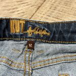 Kut From The Kloth Women’s Blue Jeans Size 12 RN# 58539 Distressed EUC Photo 2