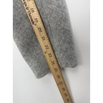 J.Crew Italian Stadium Cloth Coat Gray Nello Gori Wool Zip Funnel Neck 12/14 Photo 8