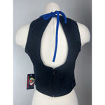 NASCAR Jh Designs Women’s Tank Top Size Large Moto Race Sport M&m Embroidered Black Photo 1