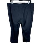 Sandro Sportswear Lightweight Cotton Cropped Capri High Rise Pants Plus Size 14 Photo 1