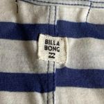 Billabong Loose Fit Striped Mini Dress Juniors Size M Blue White Summer Photo 4