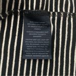 Tommy Hilfiger Stripe Puff Sleeve Jacket Large With Pockets Navy Photo 9