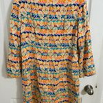 Gorgeous vintage lined coat/jacket funky fabric Orange Size 8 Photo 5