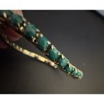 6 Piece Green Costume Jewelry Bundle, Necklaces, Earrings, Bracelets Photo 11