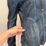 7 For All Mankind  Denim Zip-Up Jacket Y2K Photo 5