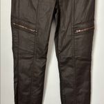 White House | Black Market  Brown High-Rise Skinny Pants Photo 1