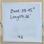 Trimshaper Tankini Top Women's Plus Size 18W Striped Geometric Swimsuit Padded Black Photo 9