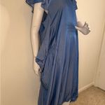 Unbranded Balloon Dress/ Solid/Blue Denim Size 2XL. #313 Blue Photo 1