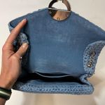 Sandro  RAFFIA YZA BAG blue Photo 7
