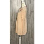 We The Free  Women's Peach Ribbed Long Sleeve Tunic Sweater‎ Top Medium Photo 3