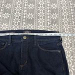 NYDJ Briella Bermuda Shorts Frayed Hem Dark Wash In Rinse Size 10 Petite Photo 7