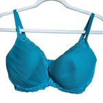 Natori  Bra Womens 34DDD Blue Padded Underwire Photo 0