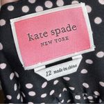 Kate Spade Black and light pink Patterned Long Sleeve Dress size 12 Photo 1