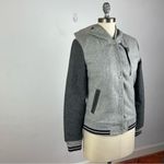 Nike  Women’s Grey Wool Destroyer Varsity Jacket Photo 2