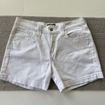 Levi's Levi’s 515 White Denim Shorts Size 8 Photo 0