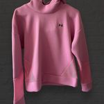 Under Armour Womens Unstoppable Move Mesh Pullover Hoodie Size Medium Pink Photo 0