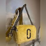 Marc Jacobs Stylish Yellow Faux Fur Bag with Chain Strap NWT Photo 2