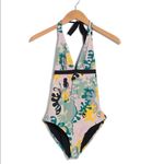 Missoni Printed Halter One-Piece Swimsuit, Size 42 Euro (8 US) Multi Color, NWT Photo 3